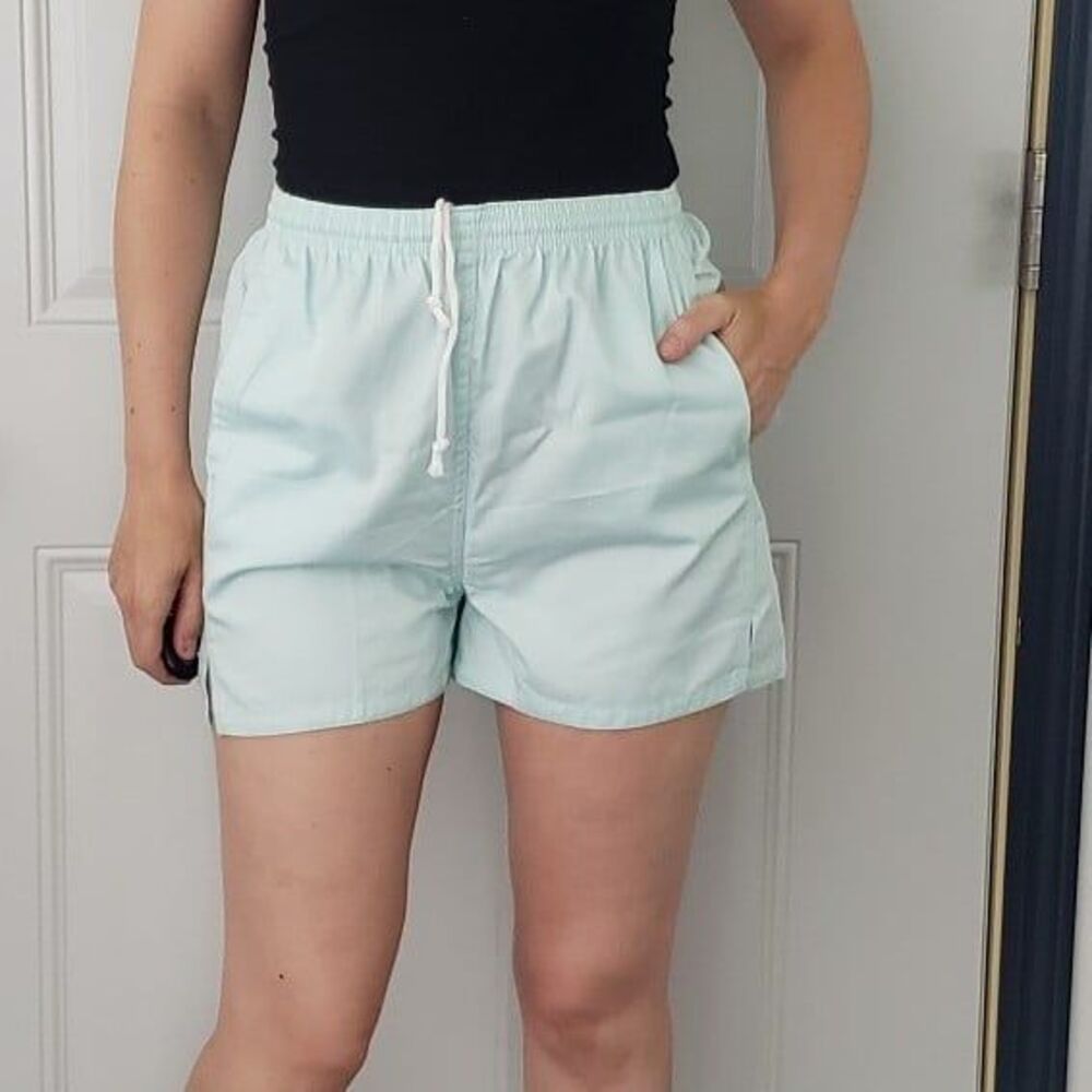 80s/90s Deadstock Blue‎ Pull On Shorts